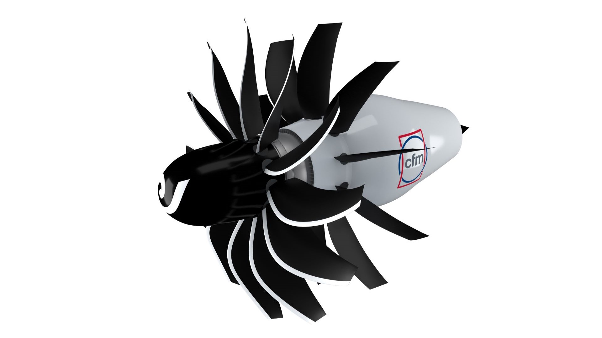 Image of CFM Rise Open Fan engine