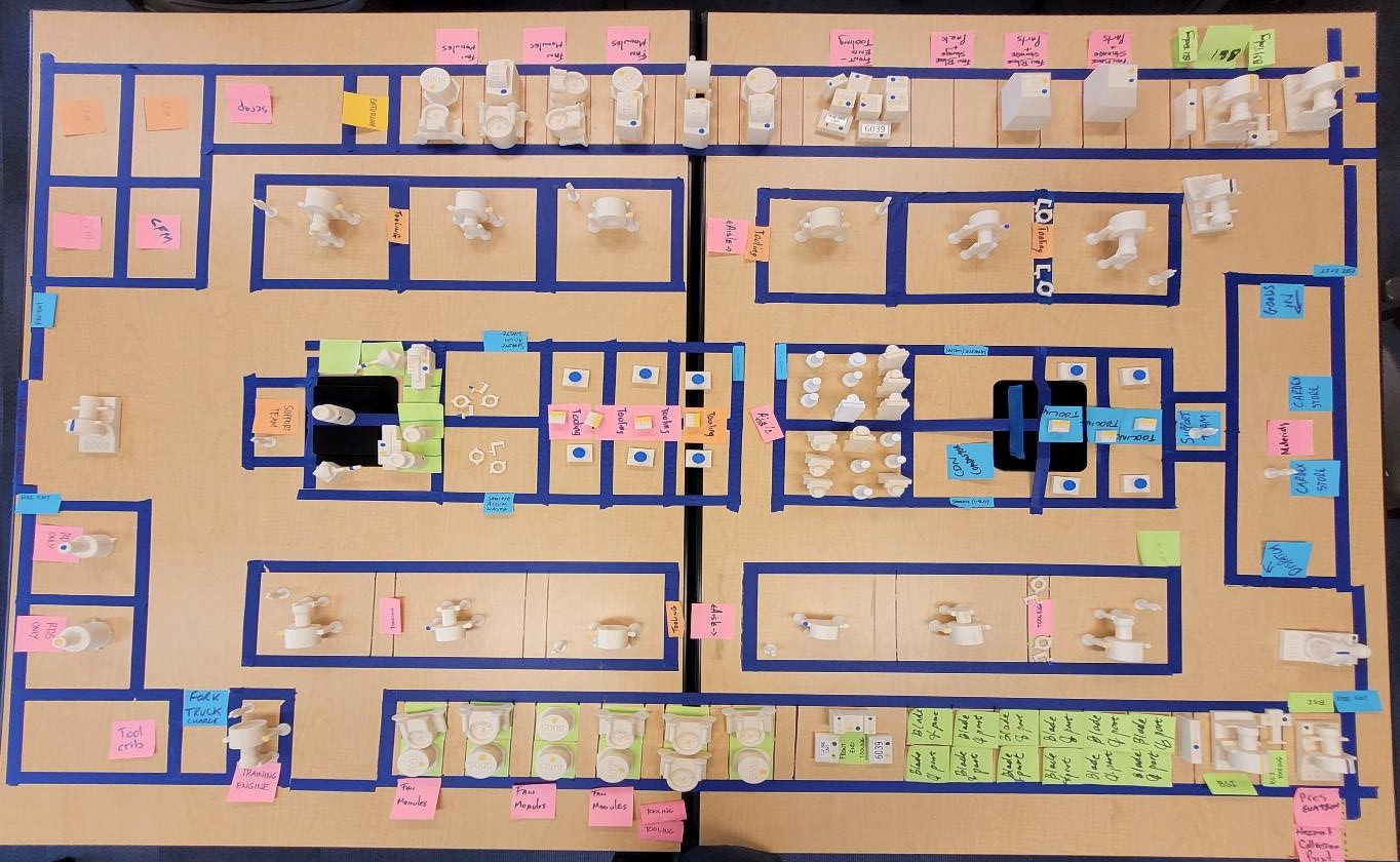 3D model of a worksite