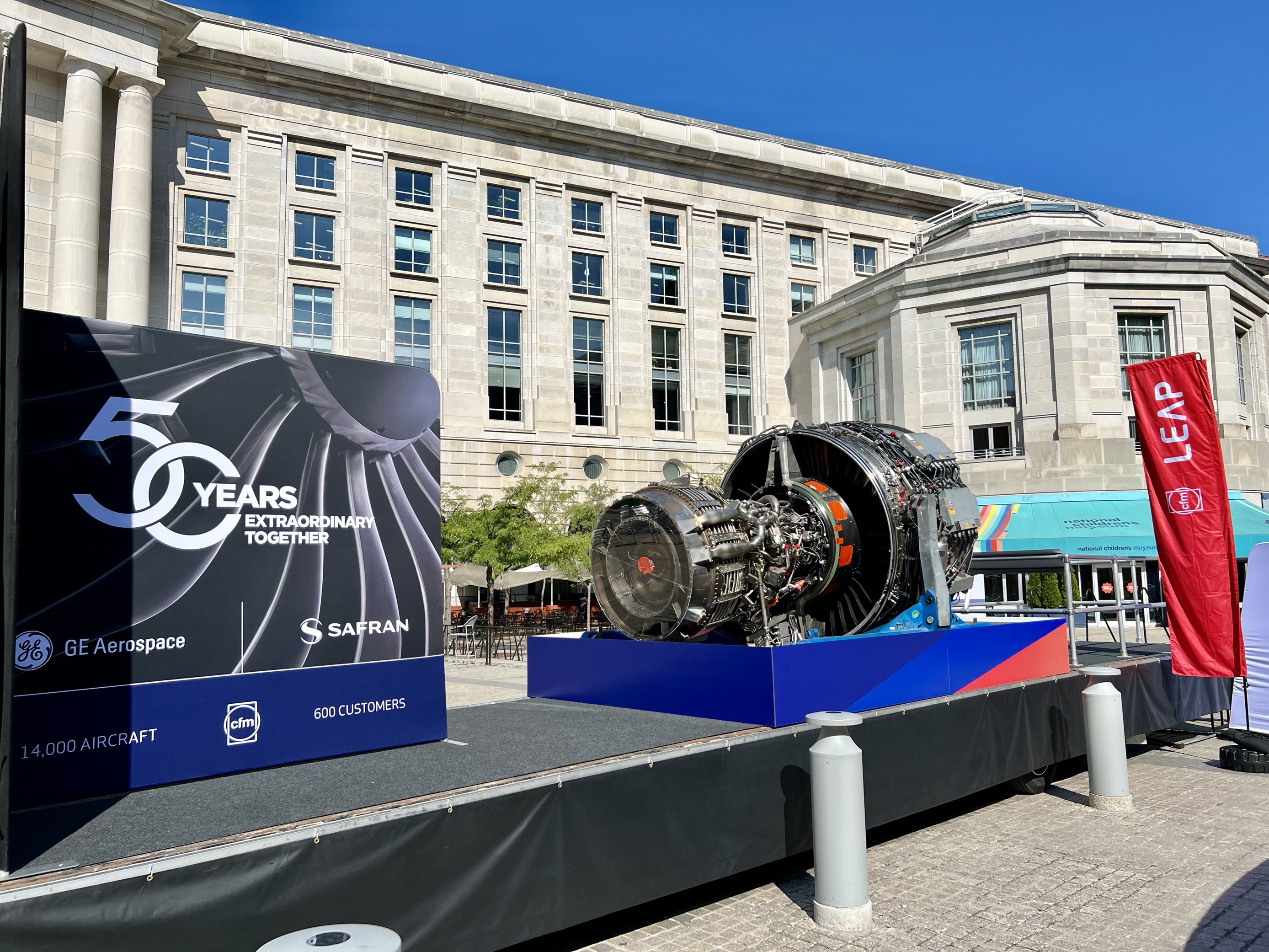 The LEAP engine on display